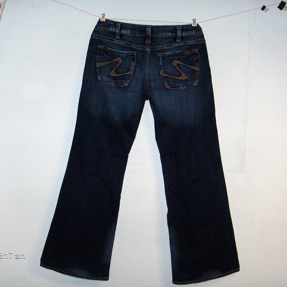 Silver Jeans, Tia, Measure 35"-38" Waist, 31" Inseam - Picture 9 of 9